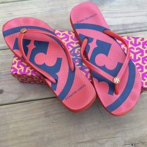 Tory Burch Equestrian Orange 8M